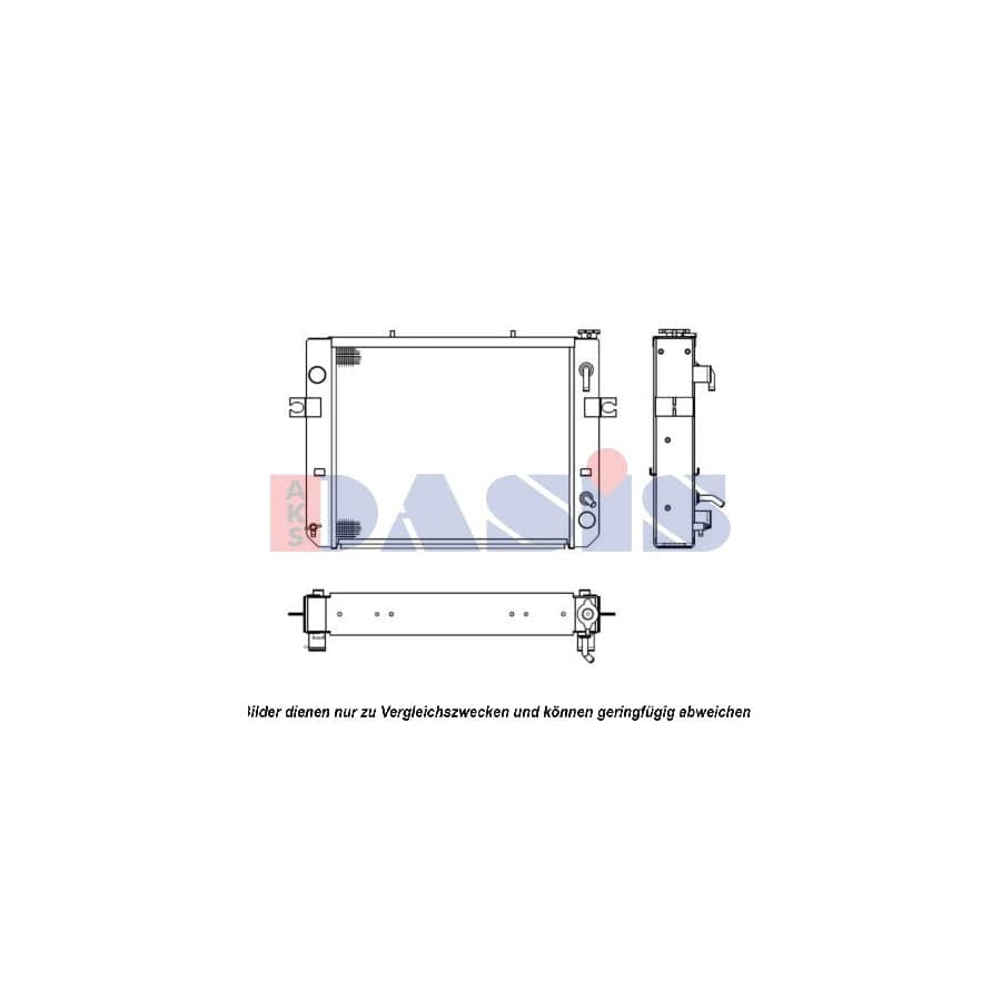 AKS Dasis 430027N Engine Radiator