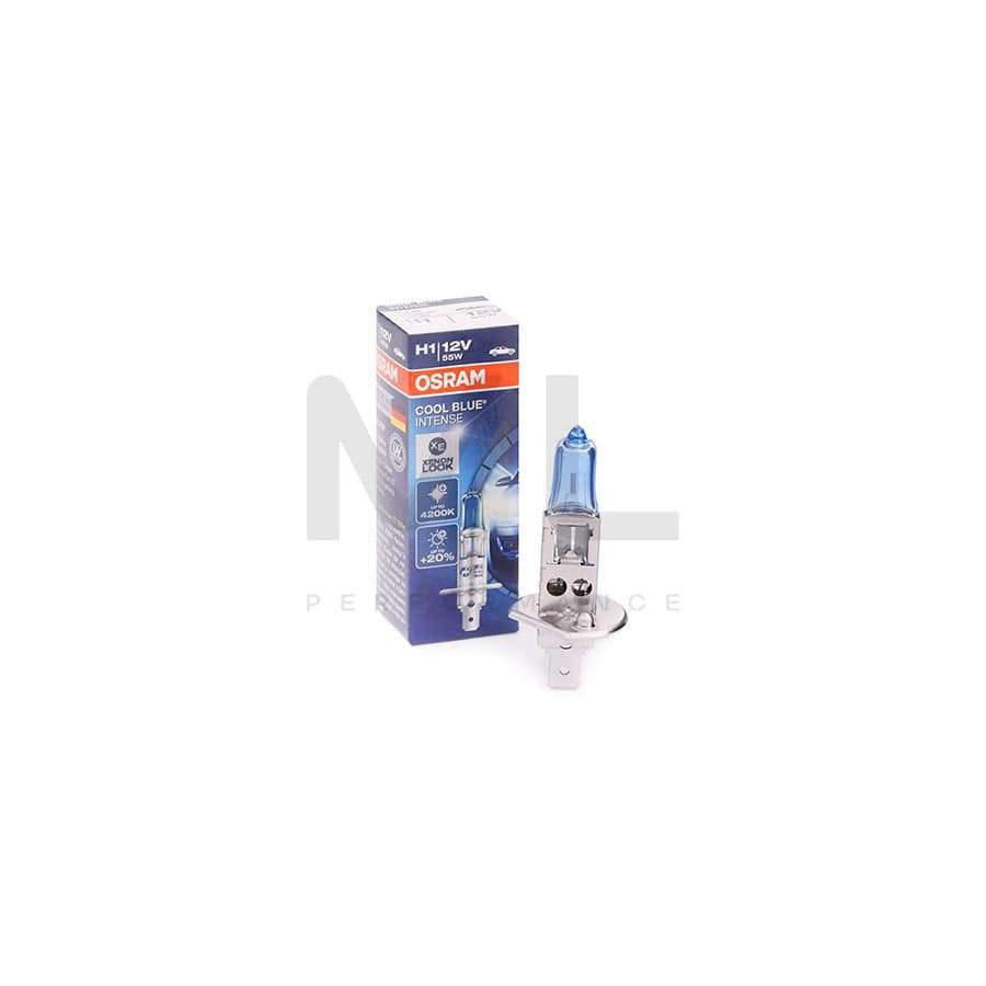 OSRAM COOL BLUE INTENSE 64150CBI Bulb, spotlight H1 12V 55W P14,5s 4200K Halogen