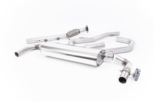 MillTek SSXHY132 Hyundai i30 Cat-Back with GPF Delete Pipe - with Carbon JET-115 Trims