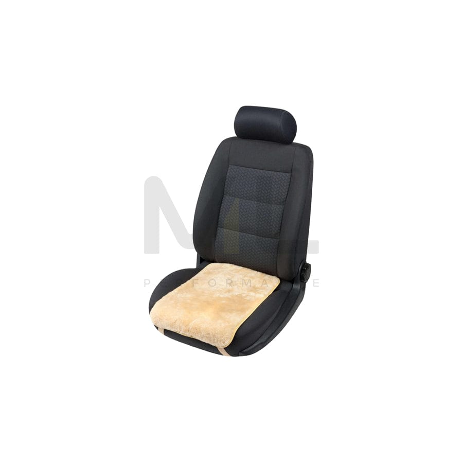 WALSER ZIPP IT 20015 Car seat protector Polyester, Sheepskin