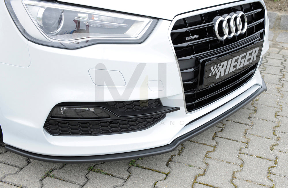 Rieger 00056799 Audi 8V Front Splitter (A3 & S3) 2 | ML Performance UK Car Parts