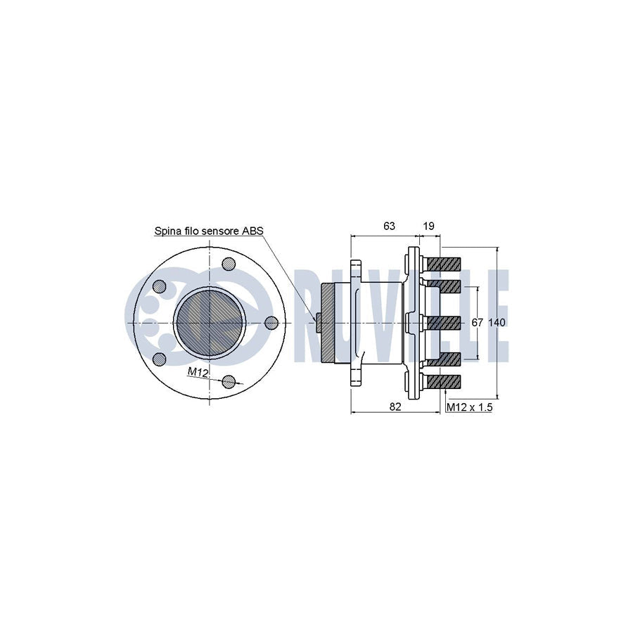 Ruville 985355 Axle Bush