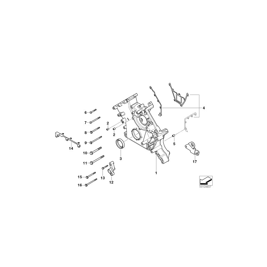 Genuine BMW 11141407749 E52 Lever (Inc. ALPINA V8 & Z8) | ML Performance US Car Parts