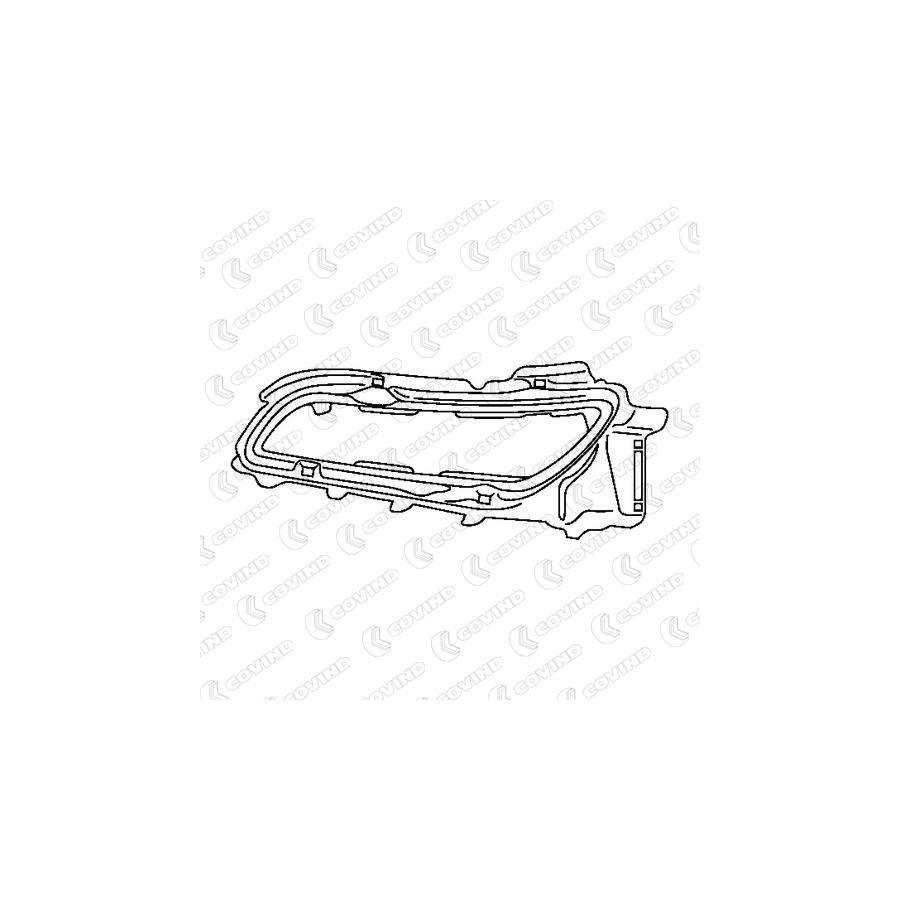 Covind Cf6/105 Housing, Headlight