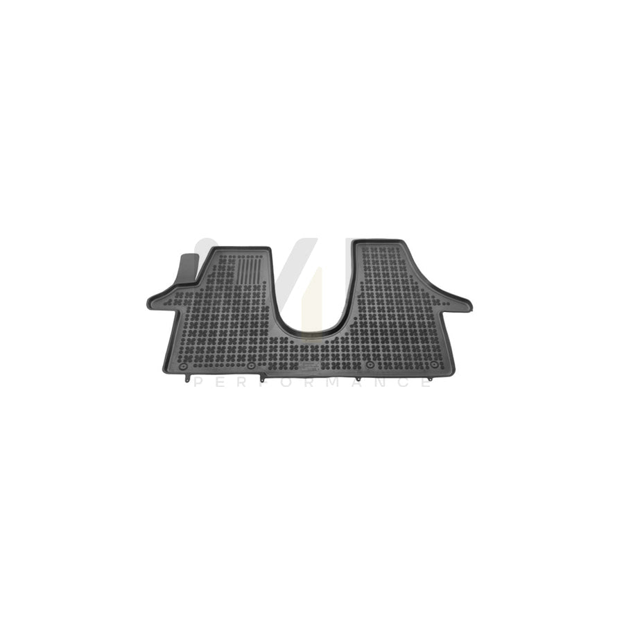 REZAW PLAST 200108 Floor mat set for VW TRANSPORTER Elastomer, Front, Quantity: 1, Black