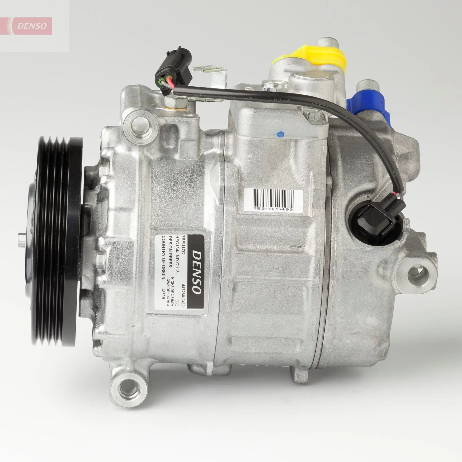 DENSO DCP05094 Compressor, Air Conditioning for BMW 7 (E65, E66, E67)