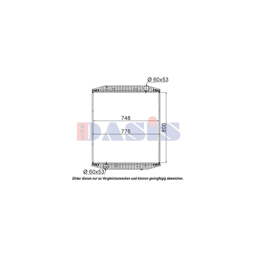 AKS Dasis 542018N Air Conditioning Condenser