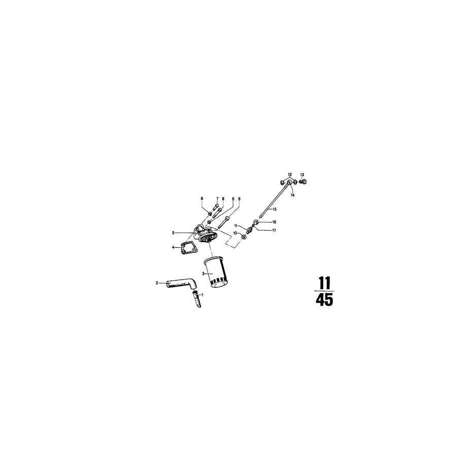 Genuine BMW 11111256907 E12 Connector (Inc. 520i, 2000tii & 2002tii) | ML Performance US Car Parts