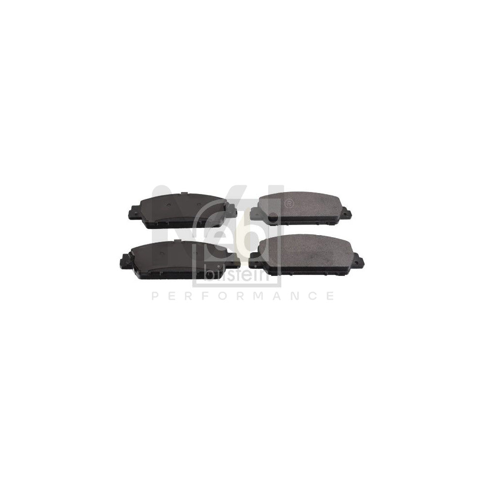 Febi Bilstein 116379 Brake Pad Set Front Axle, With Acoustic Wear Warning