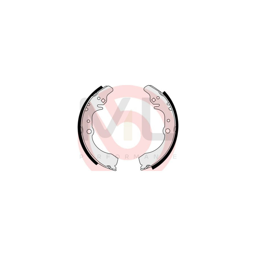 BREMBO S 16 512 Brake Shoe Set | ML Performance Car Parts