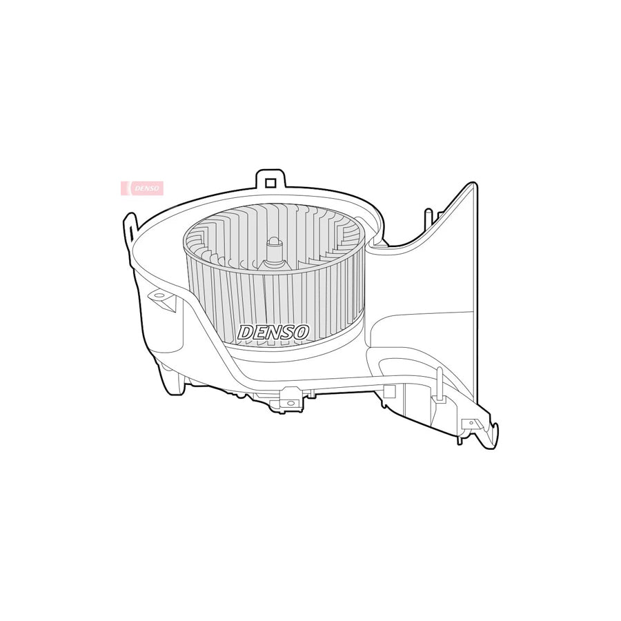 DENSO DEA25001 Interior Blower for Saab 9-3