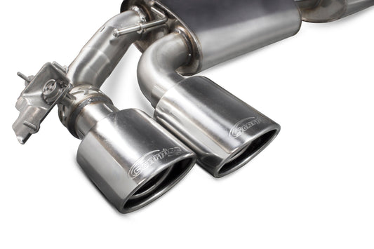 Scorpion SAU055 Audi TT S Mk3 Reasonated Cat-Back (With Valves)  | ML Performance US US