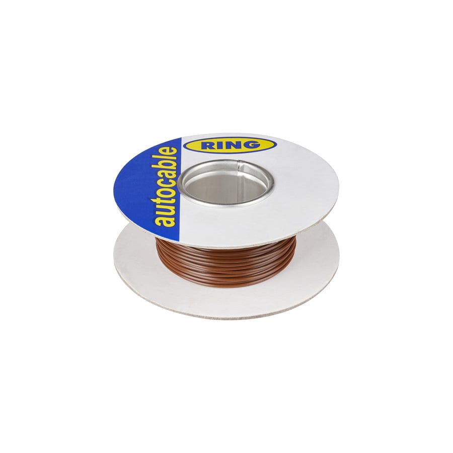 RING RC0108N 14/0.30mm  Single Thin Wall Cable 50m (Brown)