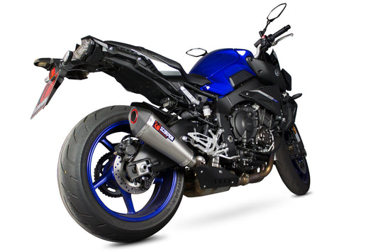 Scorpion RYA102TEO Yamaha MT-10 Serket Taper Slip-On - Titanium Sleeve | ML Performance US US