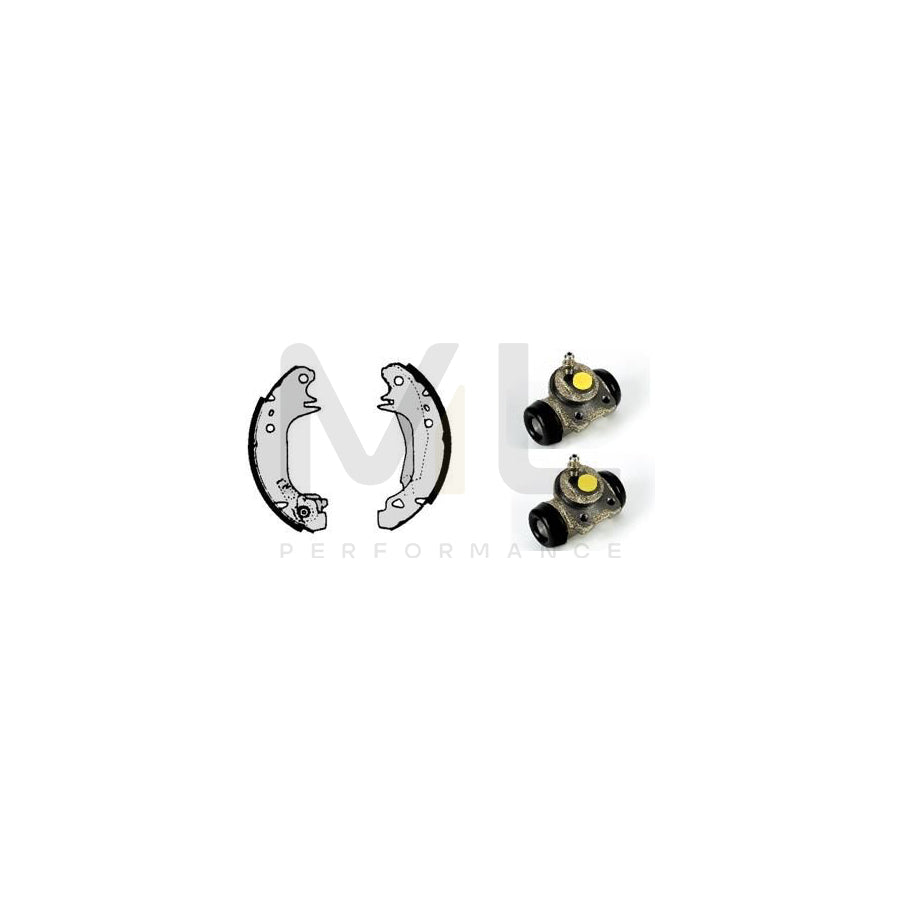 BREMBO STANDARD KIT H 61 040 Brake Shoe Set for CITROËN Visa Hatchback Ø: 180mm | ML Performance Car Parts