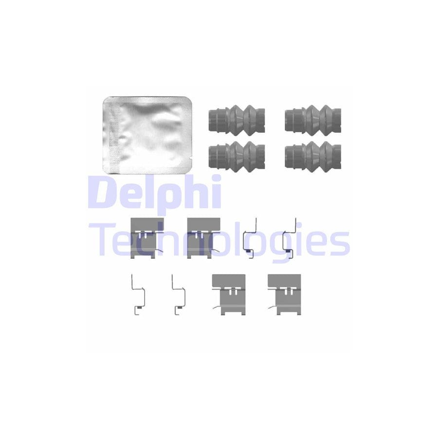 Delphi Lx0768 Accessory Kit, Disc Brake Pads