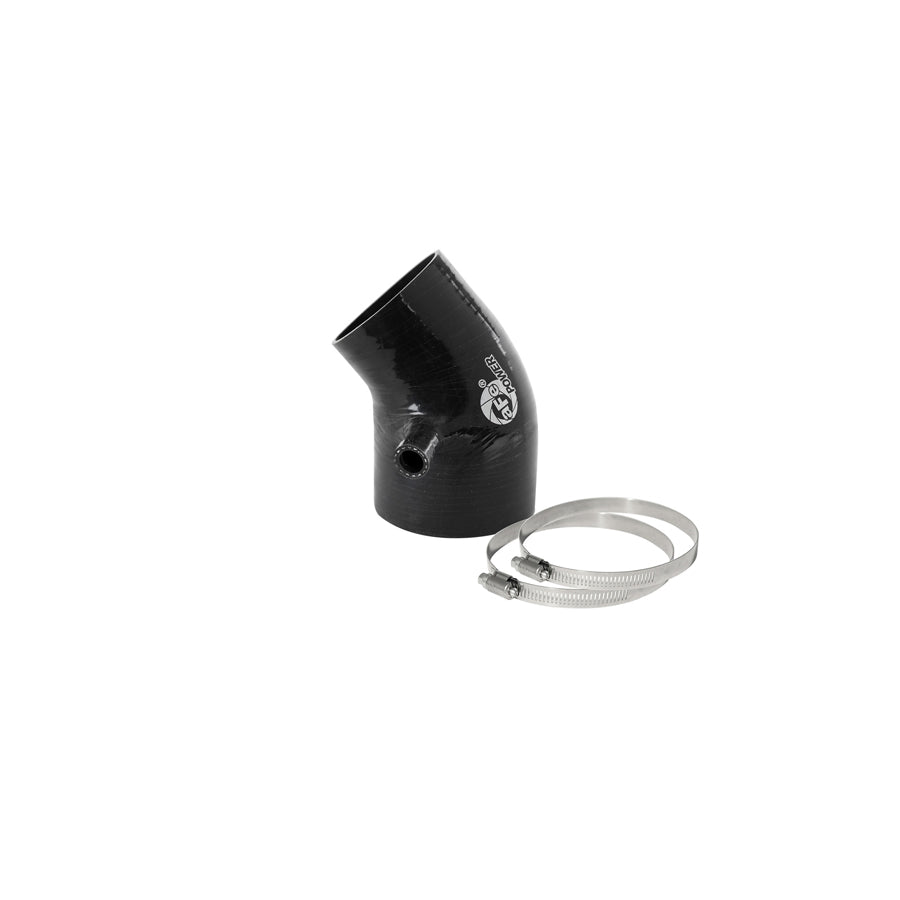  aFe 59-00105 (3-1/4 IN ID to 2-13/16 IN ID x 40 Deg.) Elbow Reducing Coupler - Black Replacement Coupling Kit  | ML Performance US Car Parts