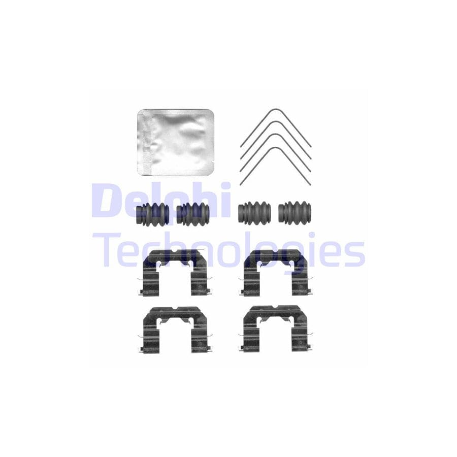 Delphi Lx0765 Accessory Kit, Disc Brake Pads