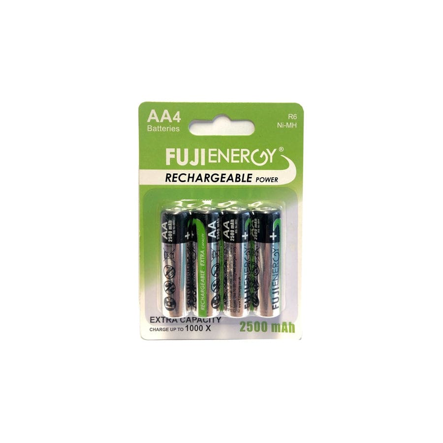 R6 Fuji Energy Rechargeable AA 2500 mAh (Card of 4)