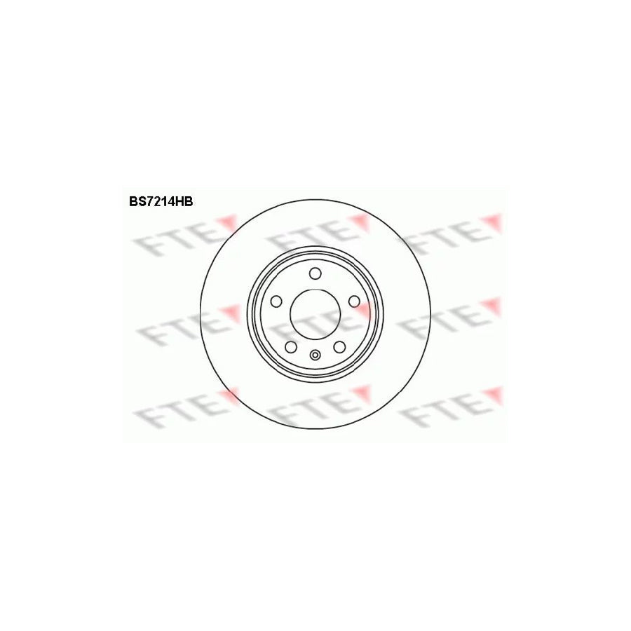 FTE Bs7214Hb Brake Disc