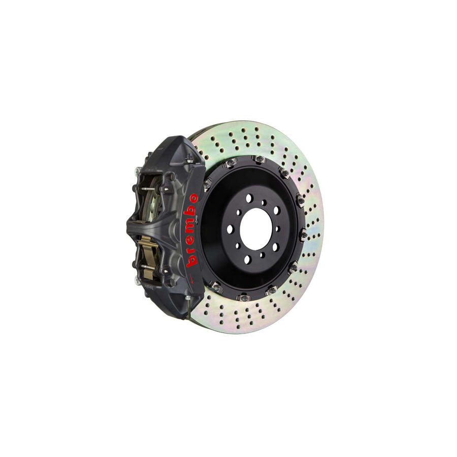 Brembo 1N1.9530AS Cadillac CTS Front GT-S 6-Pistons Drilled 2-piece Big Brake Kit 405x34mm | ML Performance US Car Parts
