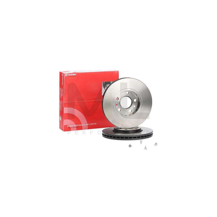 BREMBO COATED DISC LINE 09.C646.11 Brake Disc Internally Vented, Coated, High-carbon, with bolts/screws | ML Performance Car Parts