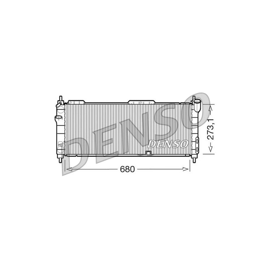 DENSO DRM20042 Engine Radiator
