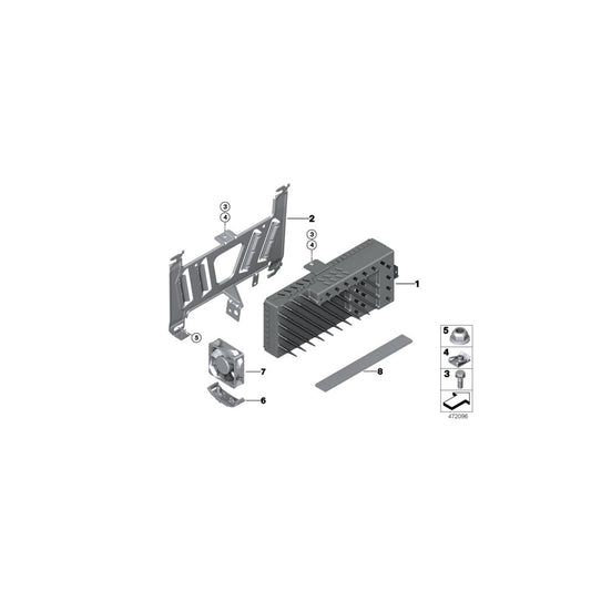 Genuine BMW 65126841965 F32 F82 Amplifier Hifi System (Inc. 430dX, 435dX & 420iX) | ML Performance US Car Parts