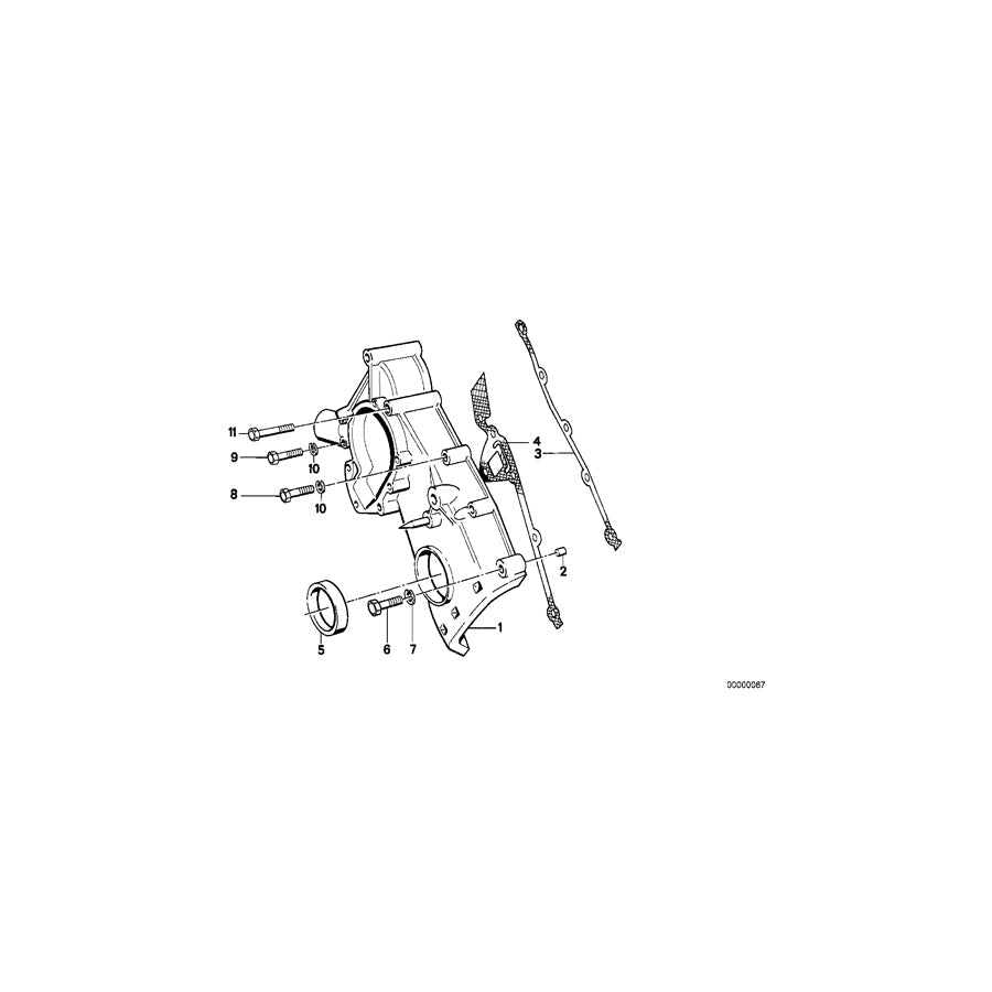Genuine BMW 11142203133 Gasket (Inc. E36 318iS Class 2, E30 M3 Gr.A/DTM & E30 M3 Gr.N) | ML Performance US Car Parts
