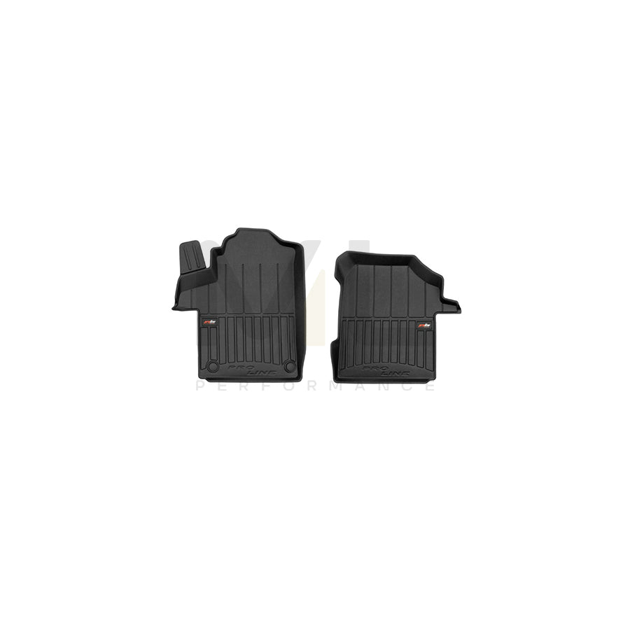 FROGUM Tailored, ProLine 3D427082 Floor mat set suitable for MERCEDES-BENZ EQC (N293) Elastomer, Front, Quantity: 2, Black, (LHD)