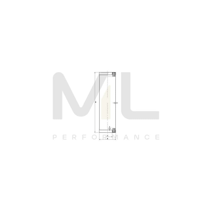 MANN-FILTER LE 6006 x Filter, compressed air system