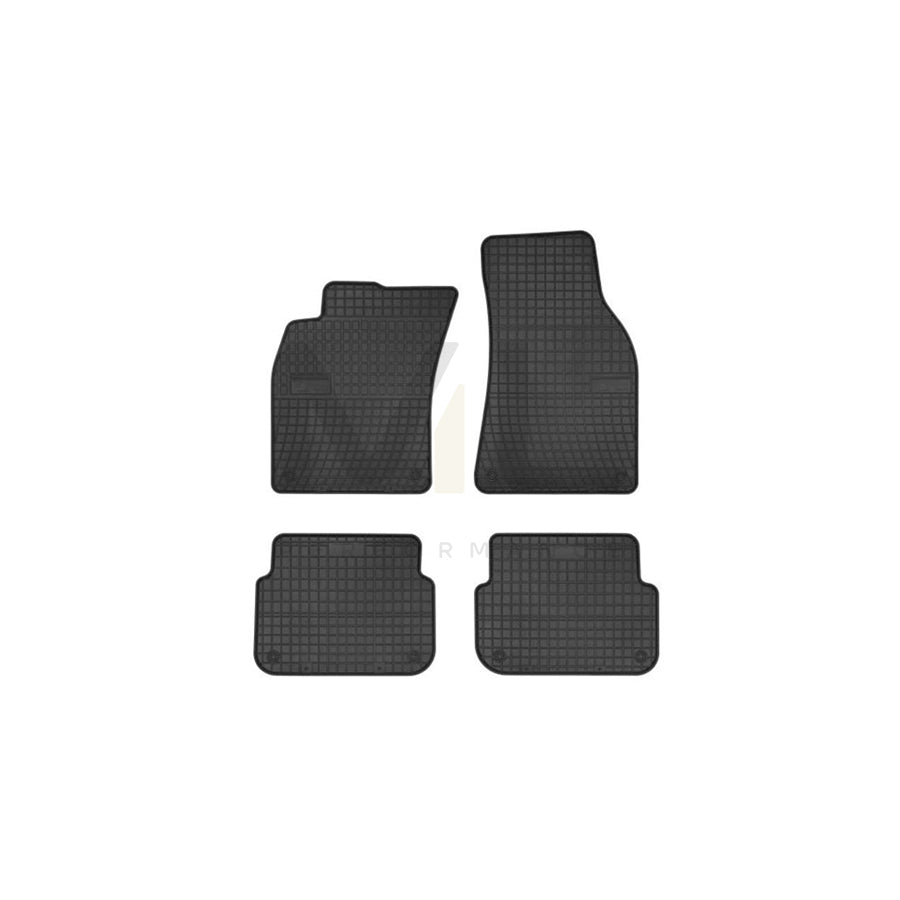 FROGUM Tailored 0726 Floor mat set for AUDI A6 Elastomer, Front and Rear, Quantity: 4, Black, (LHD)