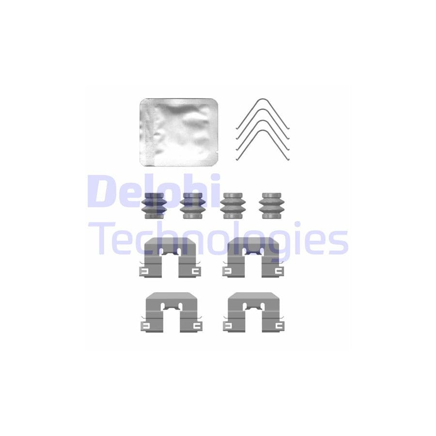 Delphi Lx0764 Accessory Kit, Disc Brake Pads
