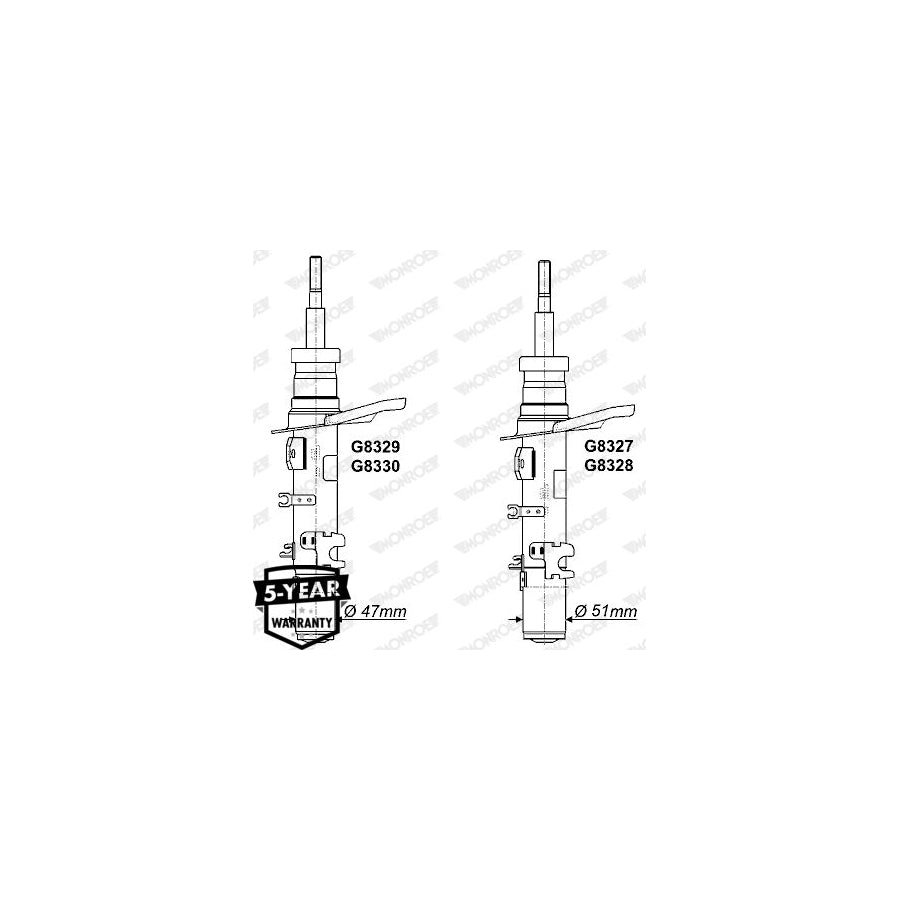 Monroe G8327 Shock Absorber
