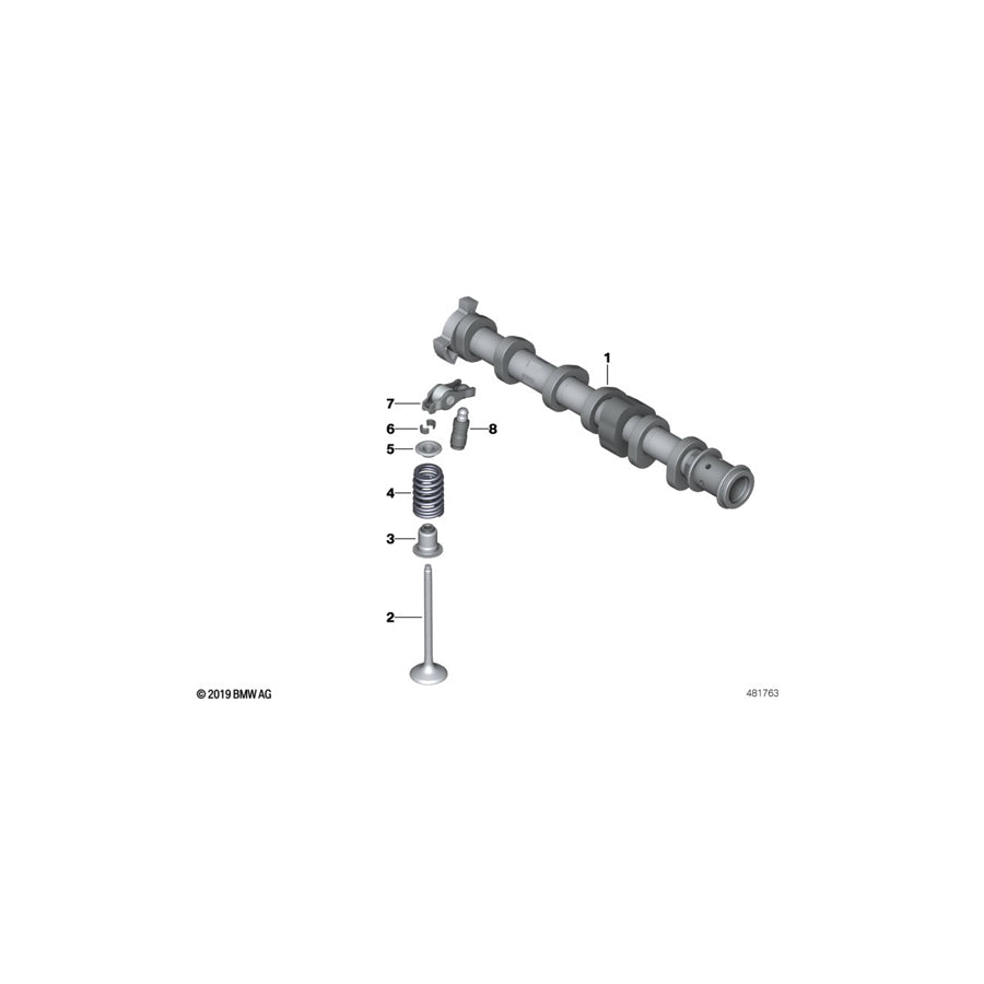 Genuine BMW 11348684708 F44 G32 Exhaust Valve (Inc. M340iX, 740Li & 730i) | ML Performance US Car Parts
