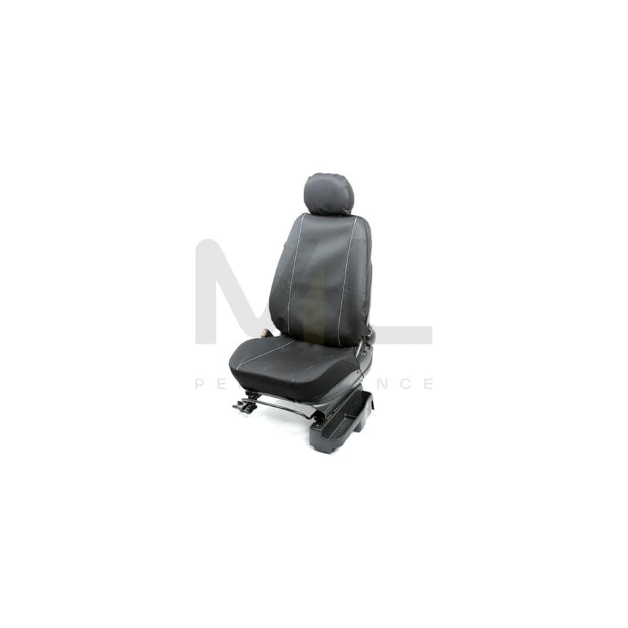 KEGEL 5-9301-216-4010 Car seat cover Black, Polyester, Front