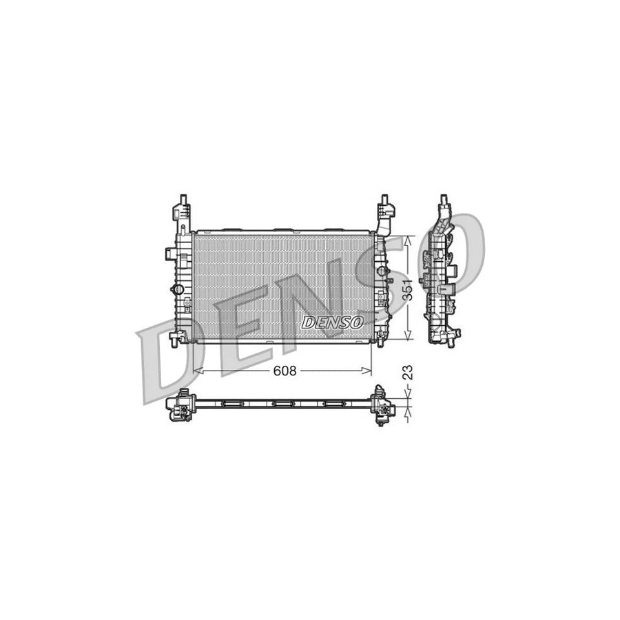 DENSO DRM20092 Engine Radiator