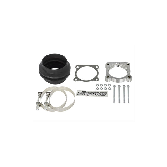  aFe 46-36004 Throttle Body Spacer Nissan Armada 17-21/ Nissan Patrol 10-21 (Y62)/ Infiniti QX80 14-21/ Infiniti QX56 11-13 V8-5.6L  | ML Performance US Car Parts