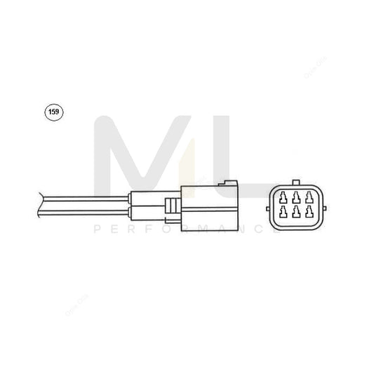 NTK Lambda Sensor - Oxygen / O2 Sensor LZA07-MD5 (NGK 94805) | ML Car Parts UK | ML Performance