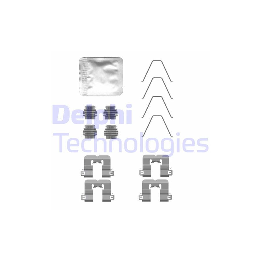 Delphi Lx0763 Accessory Kit, Disc Brake Pads
