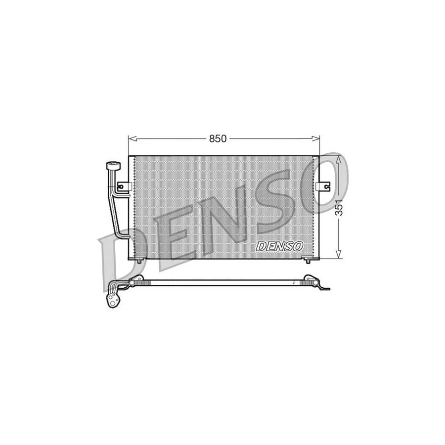 DENSO DCN33007 Air Conditioning Condenser