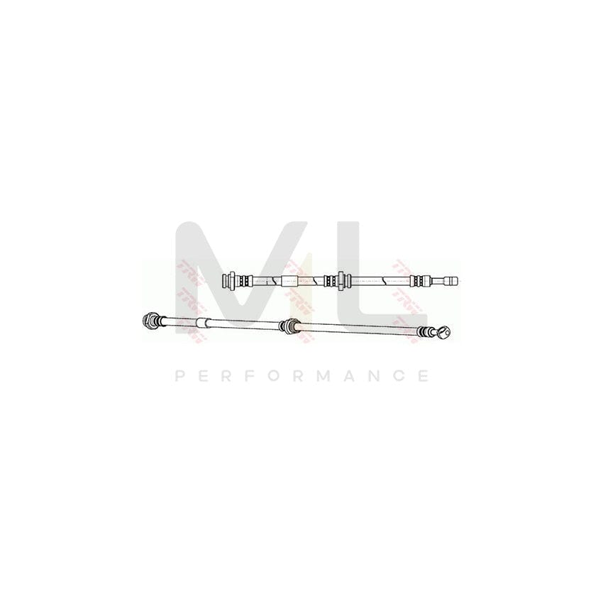 TRW PHD968 Brake Hose for NISSAN PRIMERA 650mm, M10x1 | ML Performance Car Parts
