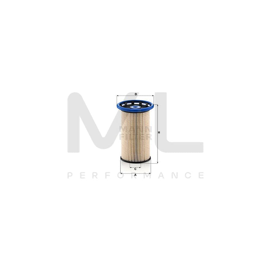 MANN-FILTER PU 8008 Fuel filter Filter Insert