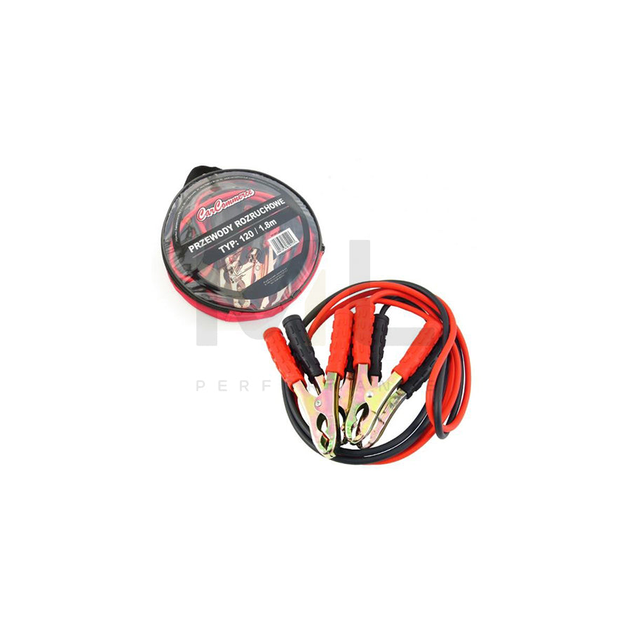 CARCOMMERCE 61011 Jump leads with overvoltage protection, 120A, Current-carrying capacity: 120A