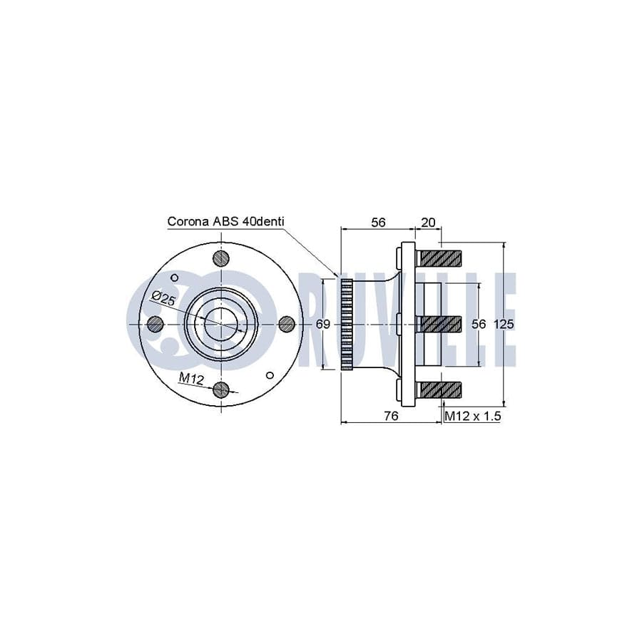 Ruville 985352 Axle Bush