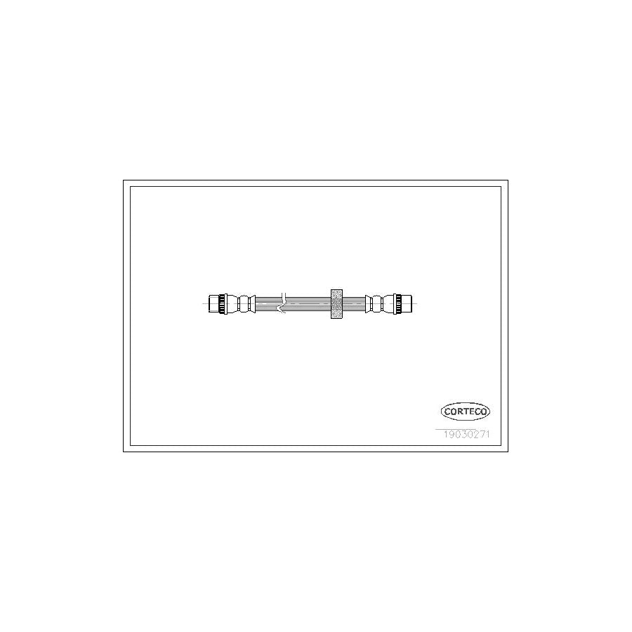 Corteco 19030271 Brake Hose