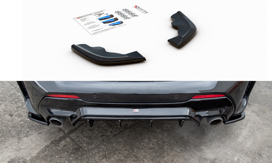 Maxton Design BM-1-40-MPACK-RSD2T Rear Side Splitters V.3 BMW Series 1 F40 M-Pack / M135i | ML Performance UK Car Parts