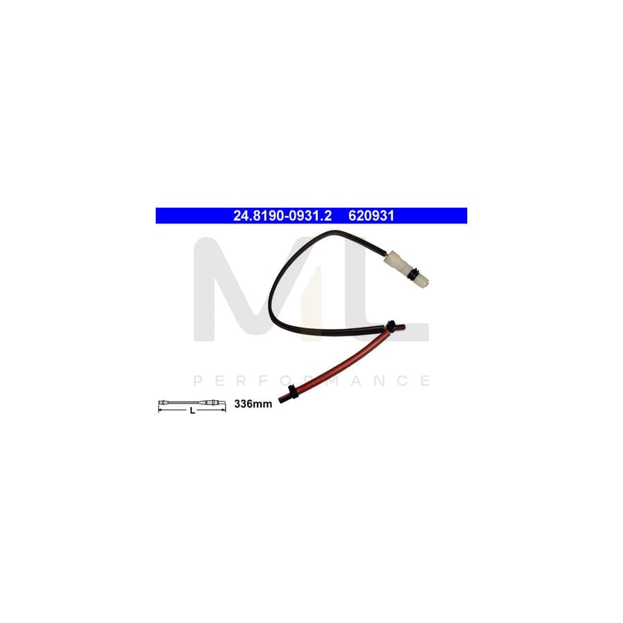 ATE 24.8190-0931.2 Brake pad wear sensor for PORSCHE 911