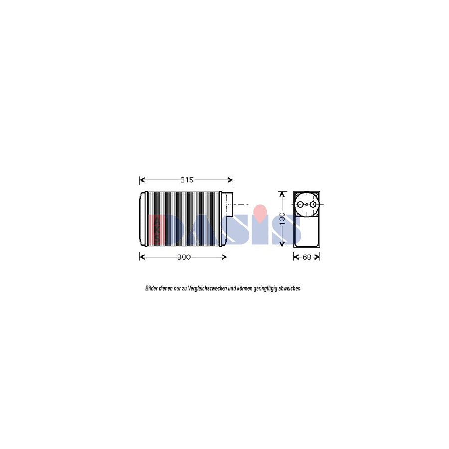 AKS Dasis 499004N Heater Matrix