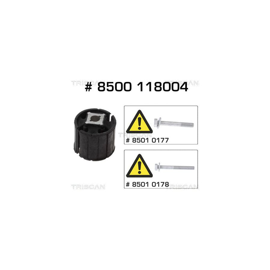 Triscan 8500 118004 Axle Bush